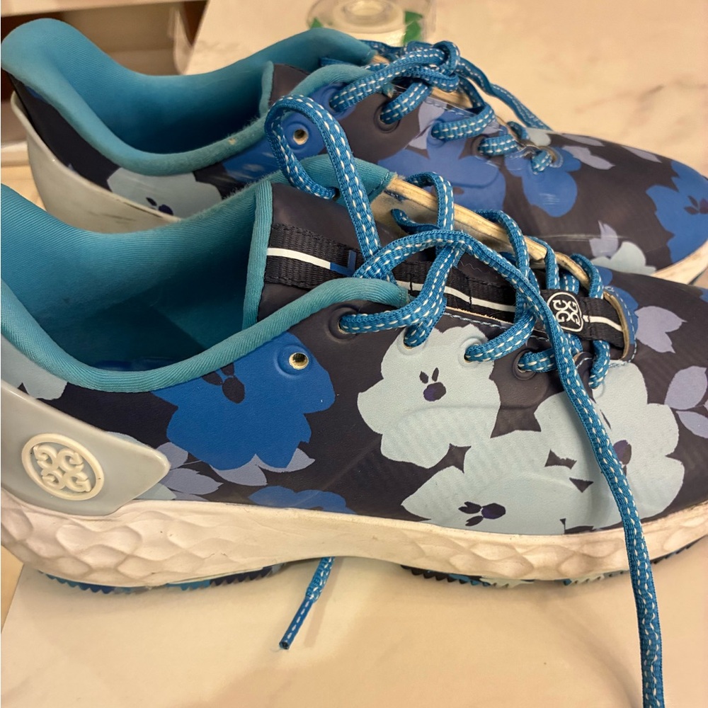 G/FORE Blue Floral Women's Shoes